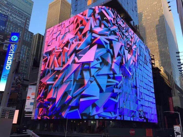 紐約時(shí)代廣場(chǎng)戶外LED顯示屏