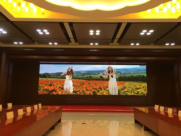 北京國防大學室內(nèi)全彩屏