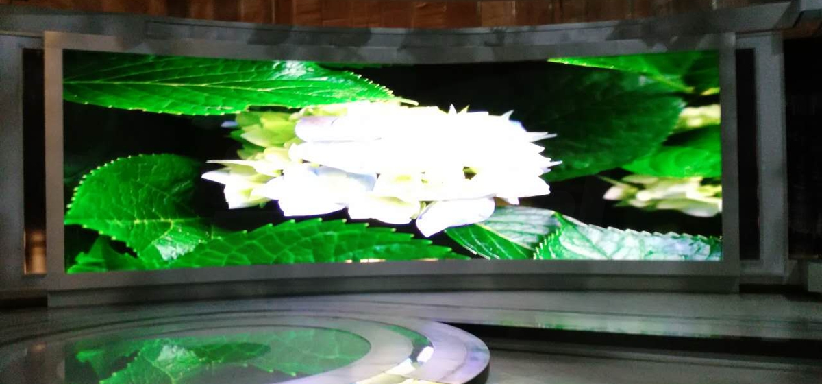 山東電視臺室內全彩顯示屏