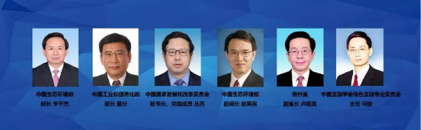國際合作高峰論壇綠色之路分論壇主要政府官員