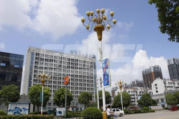 三思?江蘇洪澤智慧路燈項目