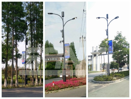 三思智慧路燈在景區(qū)建設中主要功能