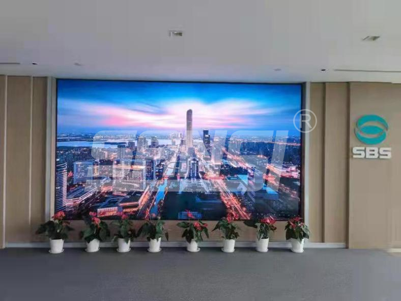 三思,P0.9,微間距,LED顯示屏,為會(huì)議注入新活力