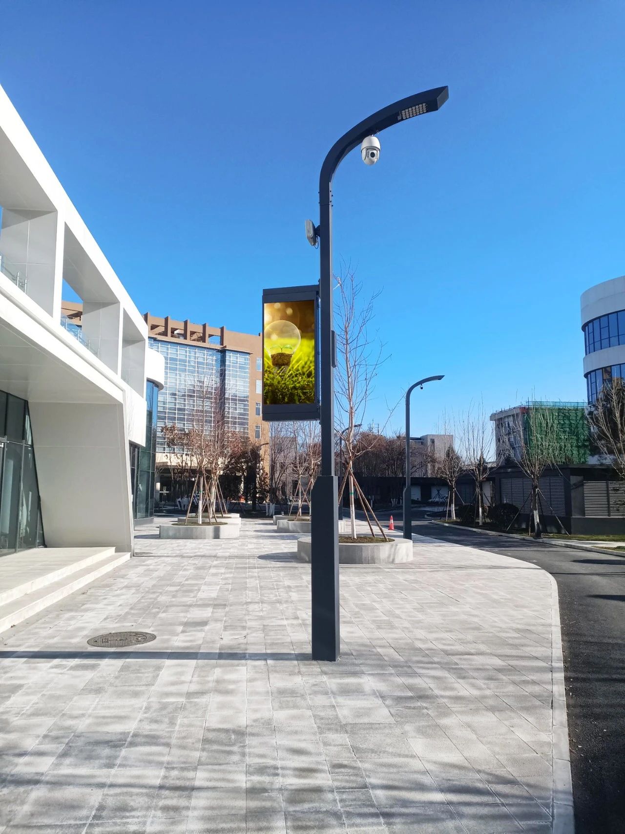 三思助力,產(chǎn)業(yè)園,打造,智慧園區(qū),管理,智慧路燈,智慧燈桿,智慧系統(tǒng)